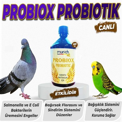 Probiox-Kanatlı Hayvanlar için Canlı Probiyotik 100 ml